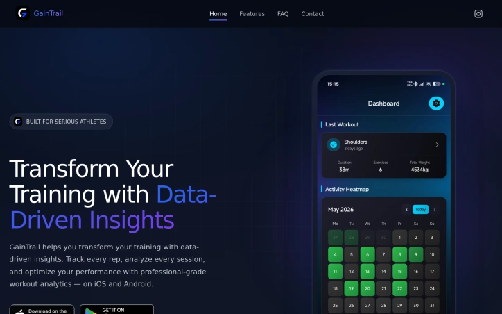 Preview of GainTrail