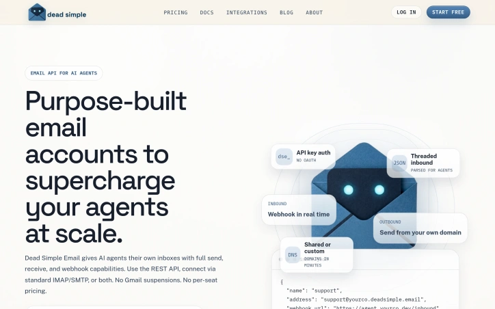 Preview of Dead Simple Email