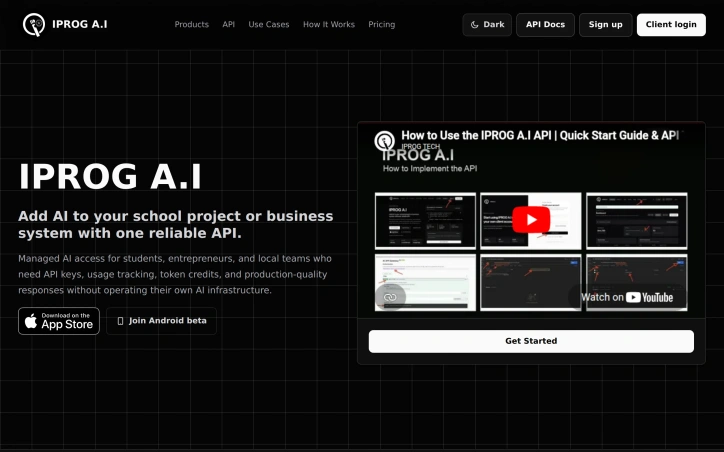 Preview of IPROG A.I
