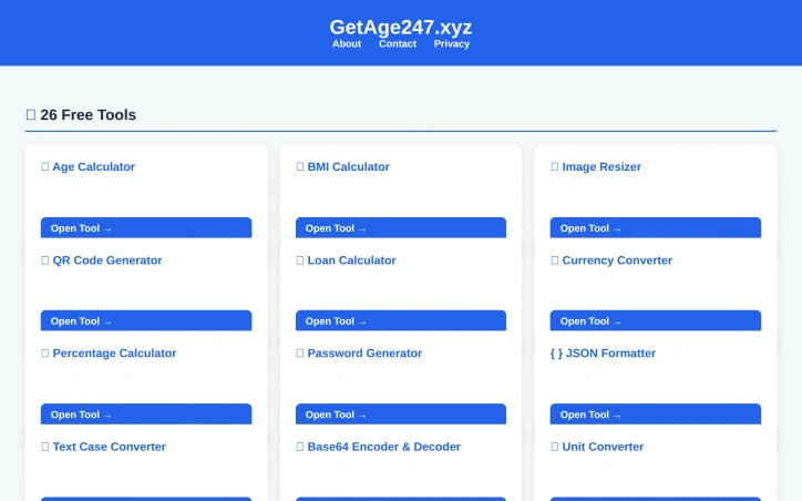 Preview of Getage247