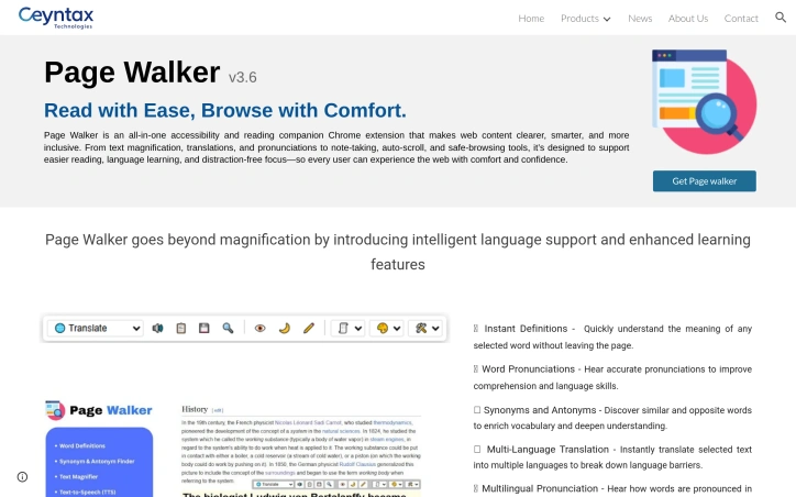 Preview of Page Walker