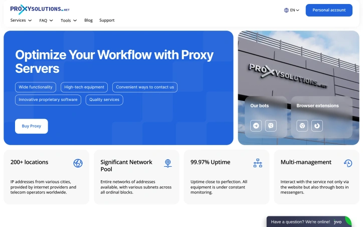 Proxy-solutions preview