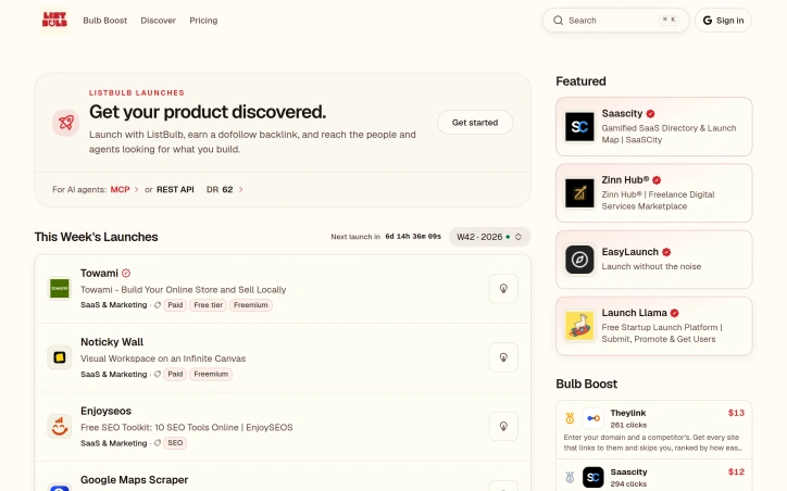 Preview of ListBulb