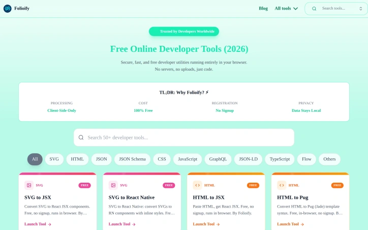 Preview of Folioify