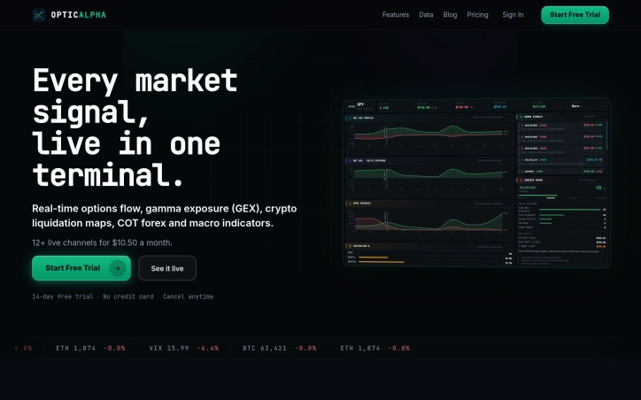 Preview of OpticAlpha