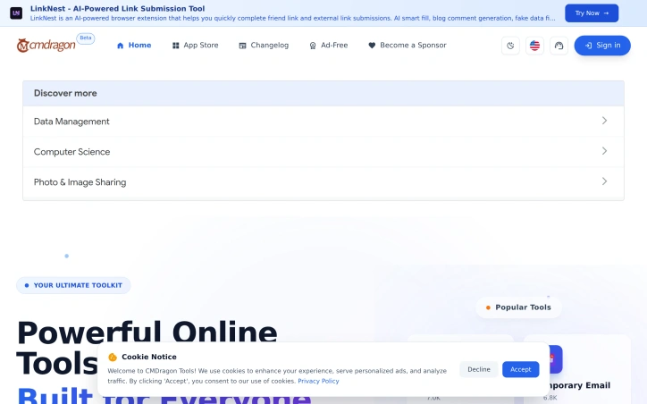 Preview of CMDragon Tools