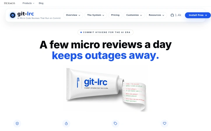 Preview of git-lrc