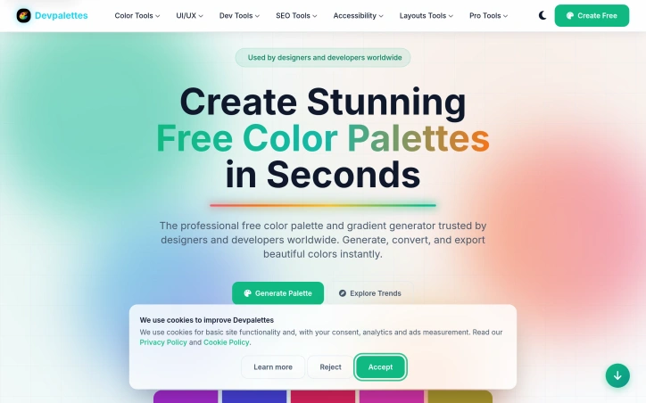 Preview of Devpalettes