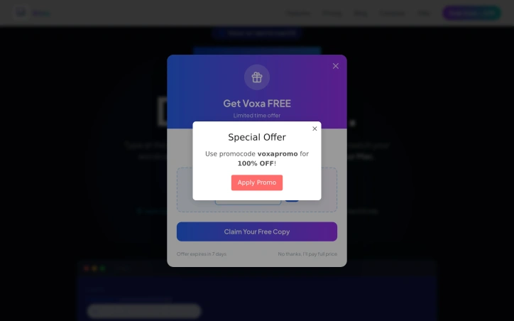 Voxa - Voice-to-Text for macOS preview