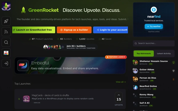 GreenRocket | The launchpad for the next generation of tech products preview